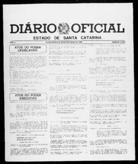 Diário Oficial do Estado de Santa Catarina. Ano 51. N° 12579 de 30/10/1984