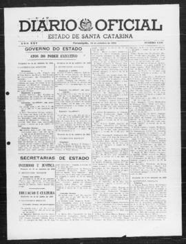 Diário Oficial do Estado de Santa Catarina. Ano 25. N° 6196 de 24/10/1958
