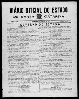 Diário Oficial do Estado de Santa Catarina. Ano 18. N° 4435 de 08/06/1951