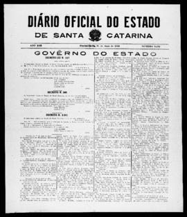 Diário Oficial do Estado de Santa Catarina. Ano 13. N° 3235 de 31/05/1946