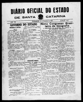 Diário Oficial do Estado de Santa Catarina. Ano 7. N° 1847 de 12/09/1940