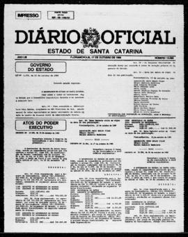 Diário Oficial do Estado de Santa Catarina. Ano 53. N° 13065 de 17/10/1986