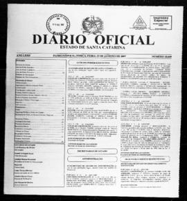 Diário Oficial do Estado de Santa Catarina. Ano 72. N° 18049 de 23/01/2007