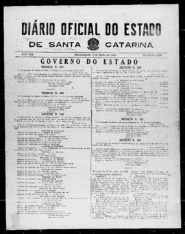 Diário Oficial do Estado de Santa Catarina. Ano 19. N° 4672 de 06/06/1952