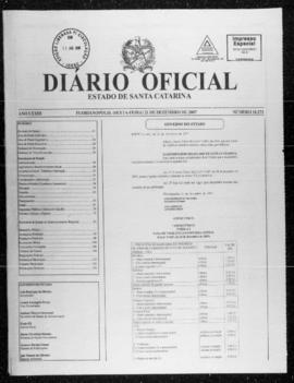 Diário Oficial do Estado de Santa Catarina. Ano 73. N° 18273 de 21/12/2007