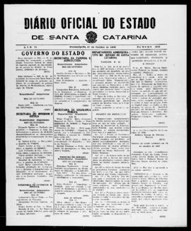 Diário Oficial do Estado de Santa Catarina. Ano 6. N° 1616 de 17/10/1939