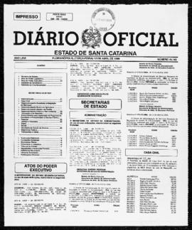 Diário Oficial do Estado de Santa Catarina. Ano 66. N° 16143 de 13/04/1999