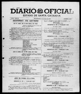 Diário Oficial do Estado de Santa Catarina. Ano 29. N° 7048 de 14/05/1962