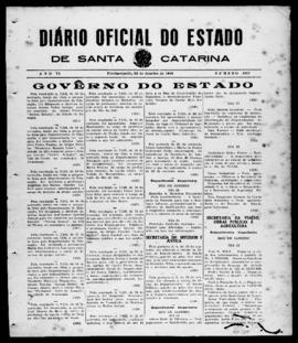 Diário Oficial do Estado de Santa Catarina. Ano 6. N° 1687 de 22/01/1940