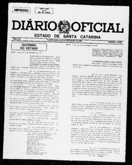 Diário Oficial do Estado de Santa Catarina. Ano 53. N° 13358 de 23/12/1987