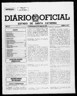 Diário Oficial do Estado de Santa Catarina. Ano 57. N° 14471 de 29/06/1992