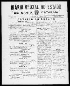 Diário Oficial do Estado de Santa Catarina. Ano 17. N° 4156 de 13/04/1950
