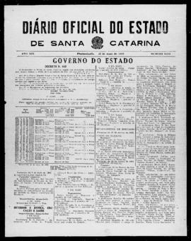 Diário Oficial do Estado de Santa Catarina. Ano 19. N° 4655 de 13/05/1952
