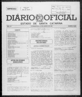 Diário Oficial do Estado de Santa Catarina. Ano 57. N° 14605 de 13/01/1993