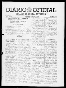 Diário Oficial do Estado de Santa Catarina. Ano 27. N° 6537 de 07/04/1960