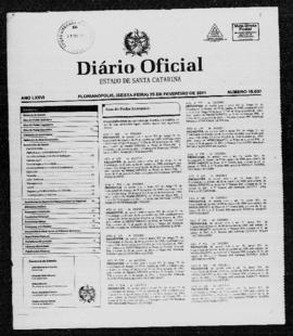 Diário Oficial do Estado de Santa Catarina. Ano 76. N° 19037 de 25/02/2011