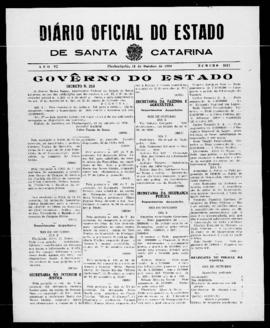 Diário Oficial do Estado de Santa Catarina. Ano 6. N° 1611 de 11/10/1939