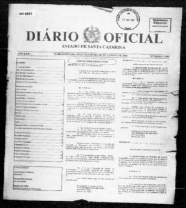 Diário Oficial do Estado de Santa Catarina. Ano 71. N° 17691 de 01/08/2005