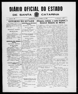 Diário Oficial do Estado de Santa Catarina. Ano 6. N° 1615 de 16/10/1939