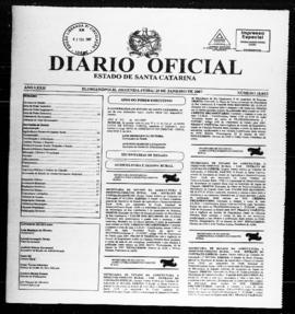 Diário Oficial do Estado de Santa Catarina. Ano 72. N° 18053 de 29/01/2007