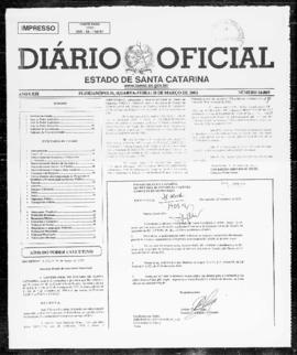 Diário Oficial do Estado de Santa Catarina. Ano 69. N° 16869 de 20/03/2002