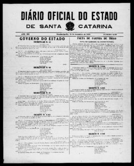 Diário Oficial do Estado de Santa Catarina. Ano 12. N° 3129 de 18/12/1945