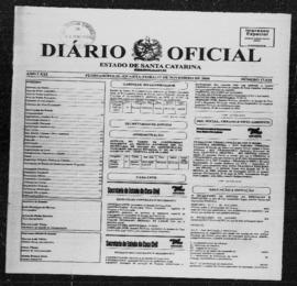 Diário Oficial do Estado de Santa Catarina. Ano 71. N° 17518 de 17/11/2004