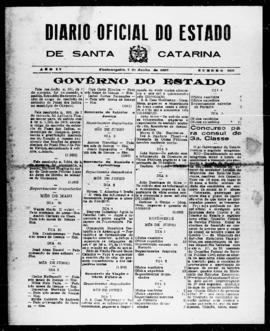 Diário Oficial do Estado de Santa Catarina. Ano 4. N° 939 de 07/06/1937