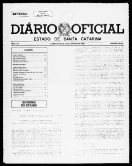Diário Oficial do Estado de Santa Catarina. Ano 58. N° 14849 de 10/01/1994