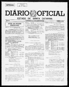 Diário Oficial do Estado de Santa Catarina. Ano 54. N° 13510 de 04/08/1988
