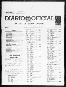 Diário Oficial do Estado de Santa Catarina. Ano 61. N° 15022 de 19/09/1994