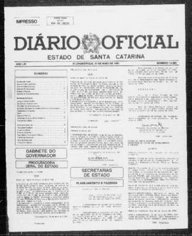 Diário Oficial do Estado de Santa Catarina. Ano 56. N° 14203 de 31/05/1991