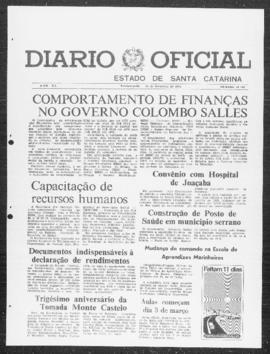 Diário Oficial do Estado de Santa Catarina. Ano 40. N° 10182 de 25/02/1975