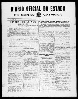 Diário Oficial do Estado de Santa Catarina. Ano 6. N° 1648 de 28/11/1939