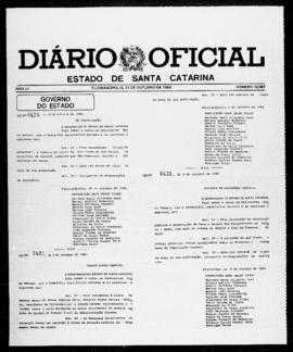 Diário Oficial do Estado de Santa Catarina. Ano 51. N° 12567 de 11/10/1984