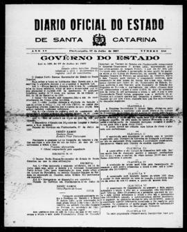 Diário Oficial do Estado de Santa Catarina. Ano 4. N° 980 de 27/07/1937