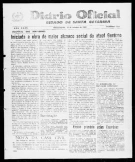 Diário Oficial do Estado de Santa Catarina. Ano 29. N° 7164 de 31/10/1962