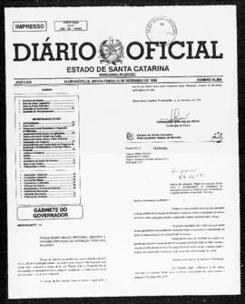 Diário Oficial do Estado de Santa Catarina. Ano 66. N° 16304 de 03/12/1999