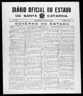 Diário Oficial do Estado de Santa Catarina. Ano 13. N° 3190 de 22/03/1946