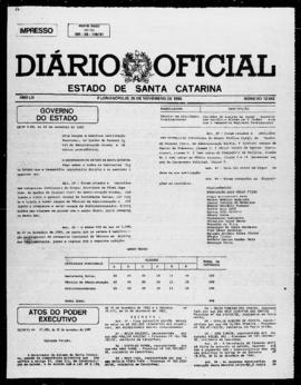 Diário Oficial do Estado de Santa Catarina. Ano 52. N° 12842 de 25/11/1985