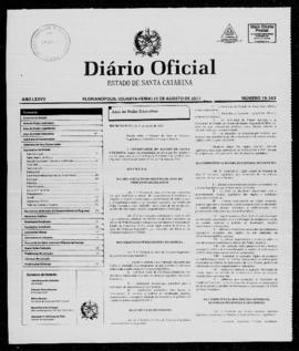 Diário Oficial do Estado de Santa Catarina. Ano 77. N° 19163 de 31/08/2011