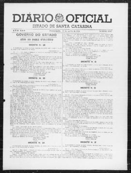 Diário Oficial do Estado de Santa Catarina. Ano 25. N° 6147 de 12/08/1958