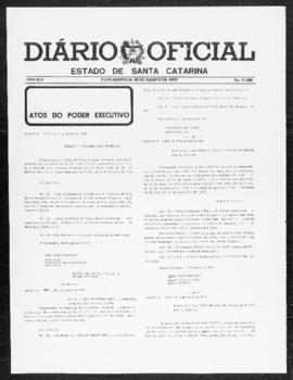 Diário Oficial do Estado de Santa Catarina. Ano 45. N° 11286 de 06/08/1979