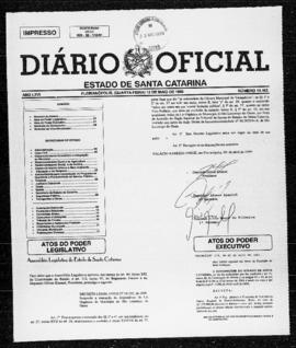 Diário Oficial do Estado de Santa Catarina. Ano 66. N° 16163 de 12/05/1999