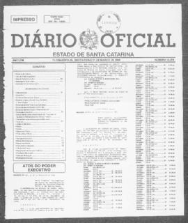 Diário Oficial do Estado de Santa Catarina. Ano 63. N° 15379 de 01/03/1996