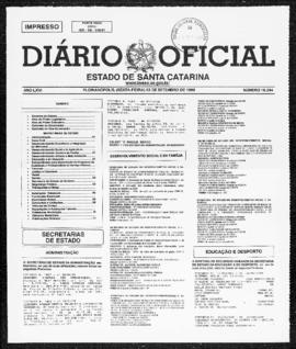 Diário Oficial do Estado de Santa Catarina. Ano 66. N° 16244 de 03/09/1999