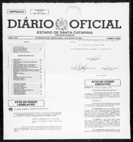 Diário Oficial do Estado de Santa Catarina. Ano 68. N° 16622 de 16/03/2001