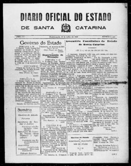 Diário Oficial do Estado de Santa Catarina. Ano 2. N° 406 de 29/07/1935