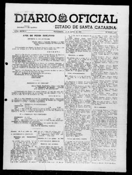 Diário Oficial do Estado de Santa Catarina. Ano 32. N° 7877 de 10/08/1965