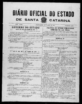 Diário Oficial do Estado de Santa Catarina. Ano 18. N° 4455 de 10/07/1951